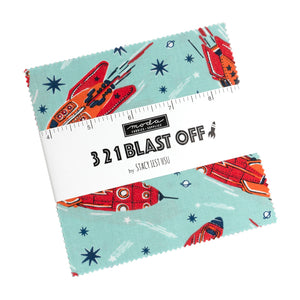 321 Blast Off Charm Pack (5" Stacker) by Stacy Iest Hsu