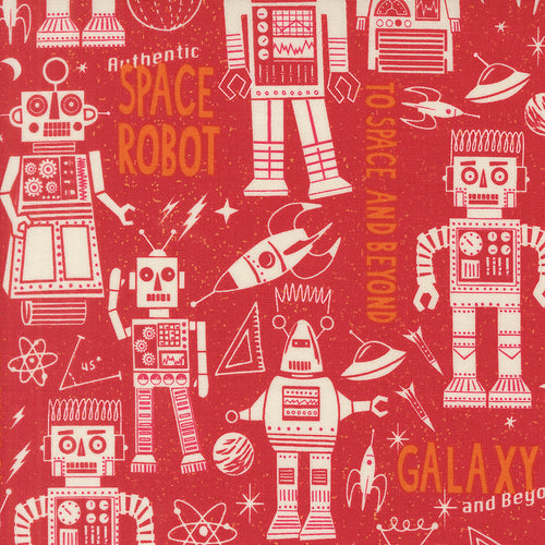 321 Blast Off Space Robots Mars by Stacy Iest Hsu