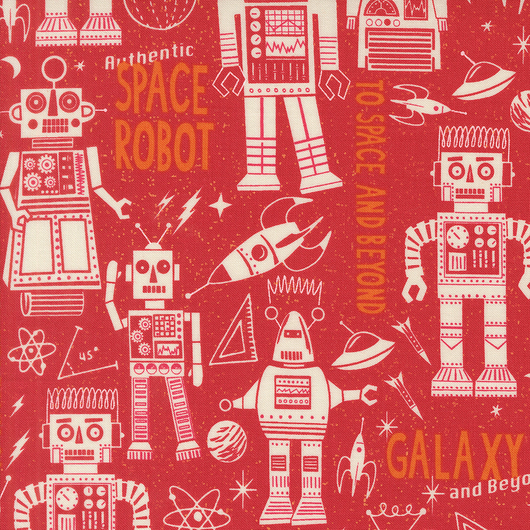 321 Blast Off Space Robots Mars by Stacy Iest Hsu