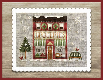 Hometown Holiday - Grocery Store by Little House Needleworks