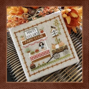 Fall on the Farm Farm Fresh Chart 1 - by Little House Needlewoks