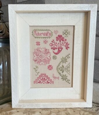 February Quaker by From the Heart Needleart