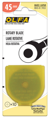 45mm Rotary Blade - Package of 10 by Olfa