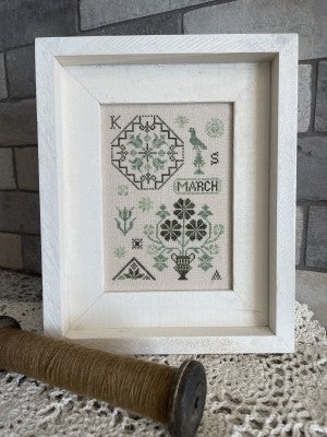 March Quaker by From the Heart Needleart