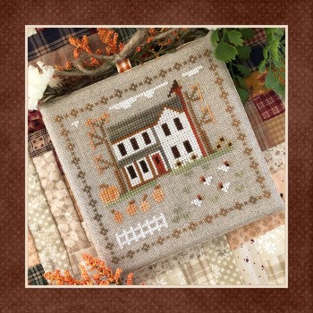 Fall on the Farm The Old Farmhouse Chart 2 - by Little House Needleworks