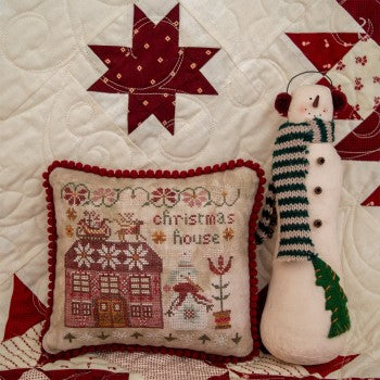 The Houses on Peppermint Lane - Christmas House by Pansy Patch Quilts and Stitchery
