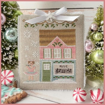 Nutcracker Village - Mirliton's Music Store by Country Cottage Needleworks
