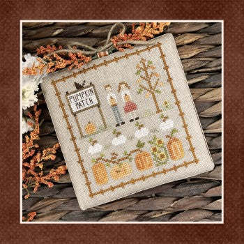 Fall on the Farm Pumpkin Patch Chart 7 - by Little House Needleworks