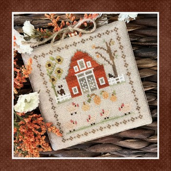 Fall on the Farm This Little Piggy Chart 8 - by Little House Needleworks