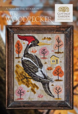A Year in the Woods 9 - The Woodpecker by Cottage Garden Samplings