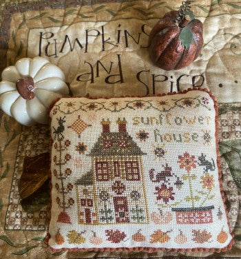 Houses on Pumpkin Lane - Sunflower House by Pansy Patch Quilts and Stitchery