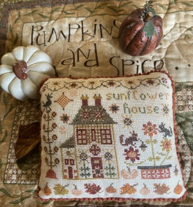 Houses on Pumpkin Lane - Sunflower House by Pansy Patch Quilts and Stitchery