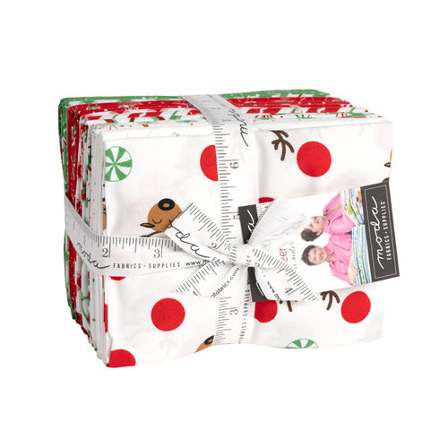 Reindeer Games Fat Quarter Bundle by Me and My Sister Designs