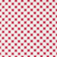Reindeer Games - Checkered Squares Poinsettia Red by Me and My Sister Designs