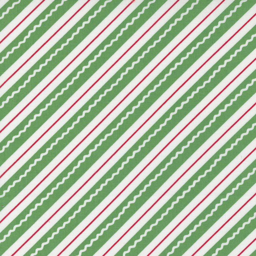 Reindeer Games - Candy Cane Stripe Evergreen by Me and My Sister Designs