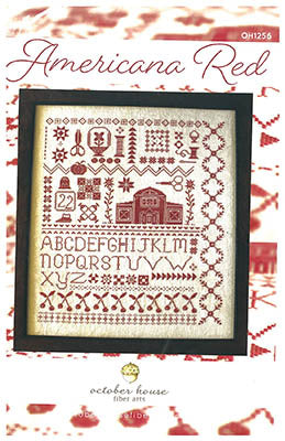 Americana Red by October House Fiber Arts