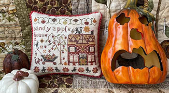 Houses on Pumpkin Lane - Candy Apple House by Pansy Patch Quilts and Stitchery