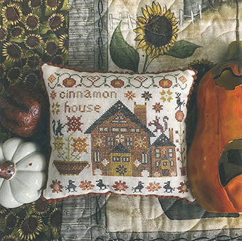 Houses on Pumpkin Lane - Cinnamon House by Pansy Patch Quilts and Stitchery