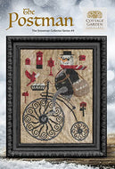 Snowman Collector Series The Postman by Cottage Garden Samplings
