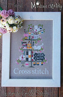 Celebrate Tiered Trays Cross Stitch by Madame Chantilly