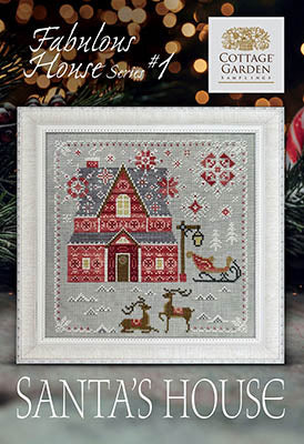 Fabulous House Series Santa's House by Cottage Garden Samplings