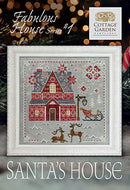 Fabulous House Series Santa's House by Cottage Garden Samplings