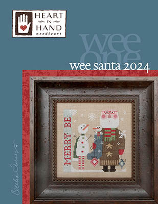 Wee Santa 2024 by Heart in Hand Needleart