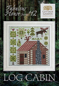 Fabulous House Series Log Cabin by Cottage Garden Samplings