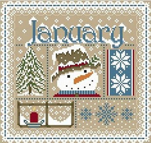 January Sampler by Sugar Stitches
