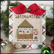 Christmas Market - Christmas Cake Stand by Country Cottage Needleworks