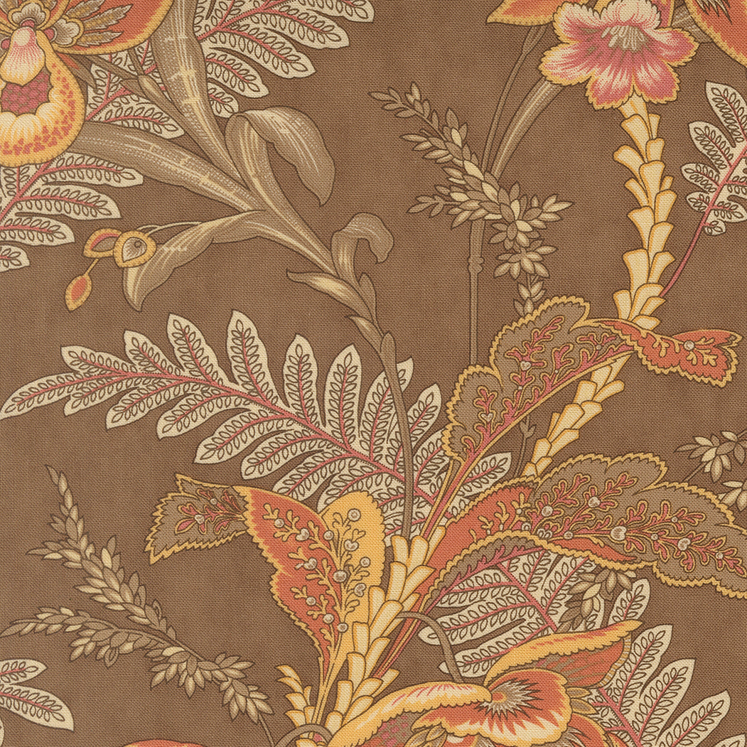 Wild Orchid Natural Florals Earth by Blackbird Designs
