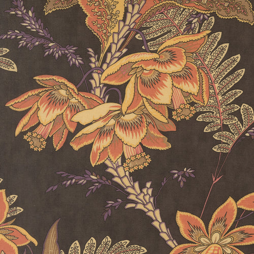 Wild Orchid Natural Florals Tree Bark by Blackbird Designs