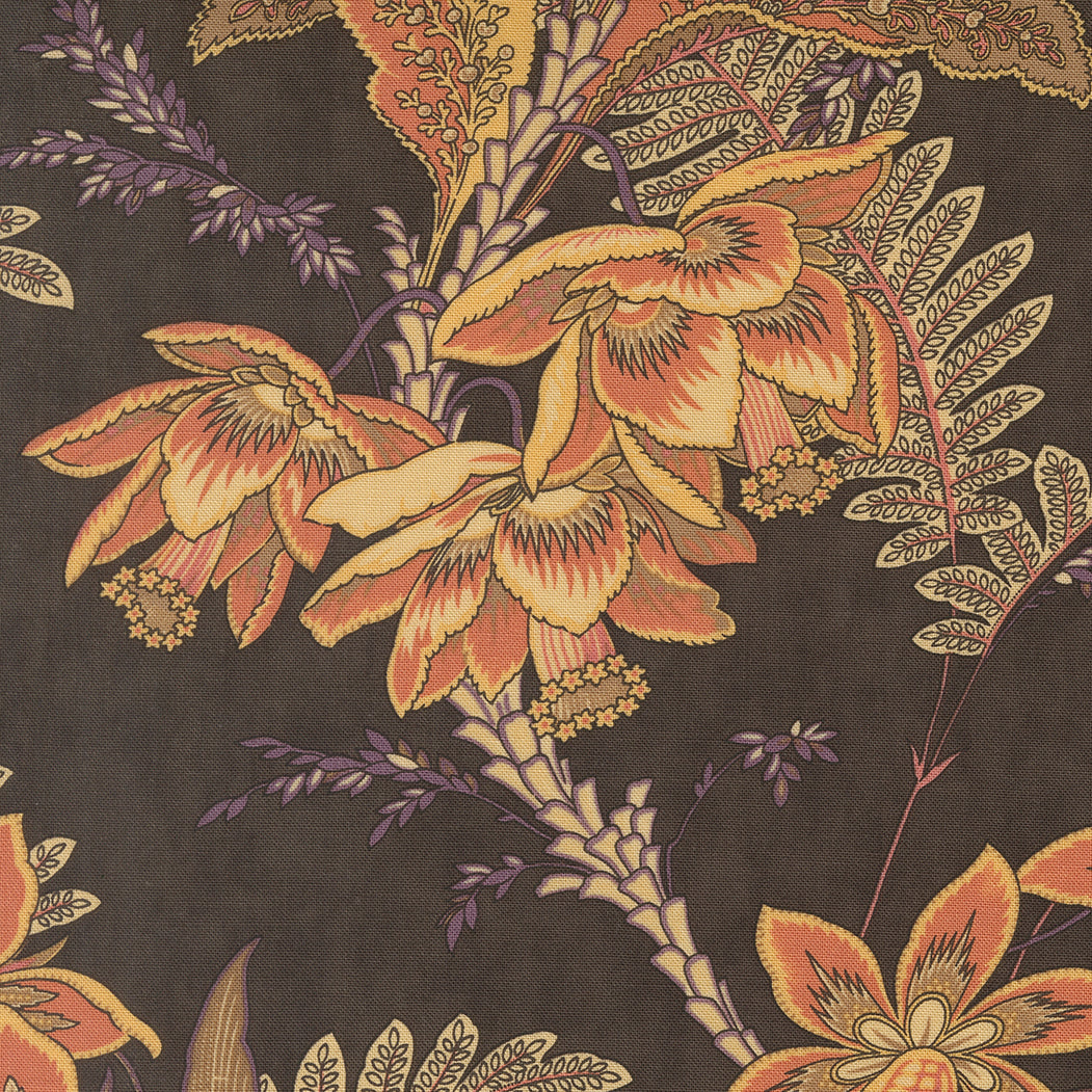 Wild Orchid Natural Florals Tree Bark by Blackbird Designs