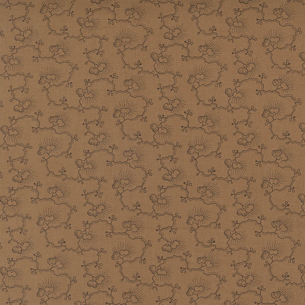 Wild Orchid Tropical Vine Earth by Blackbird Designs