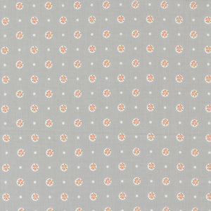 Peachy Keen - Posy Polka Grey by Corey Yoder