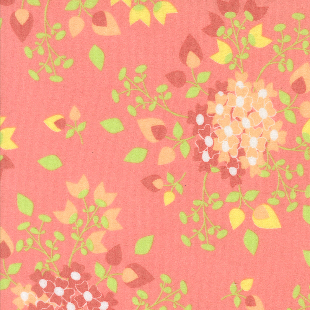 Sherbet Sunshine Flannels Sunshine Bouquets Flamingo by Corey Yoder