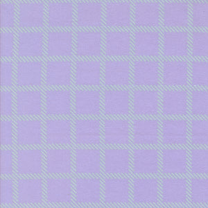 Sherbet Sunshine Flannels Cross Check Lavender by Corey Yoder