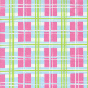 Sherbet Sunshine Flannels Plaid Petal Pin by Corey Yoder