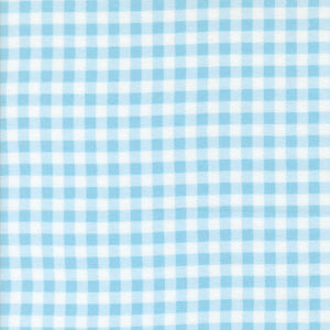 Sherbet Sunshine Flannels Gingham Sky by Corey Yoder