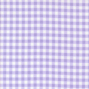 Sherbet Sunshine Flannels Gingham Lavender by Corey Yoder