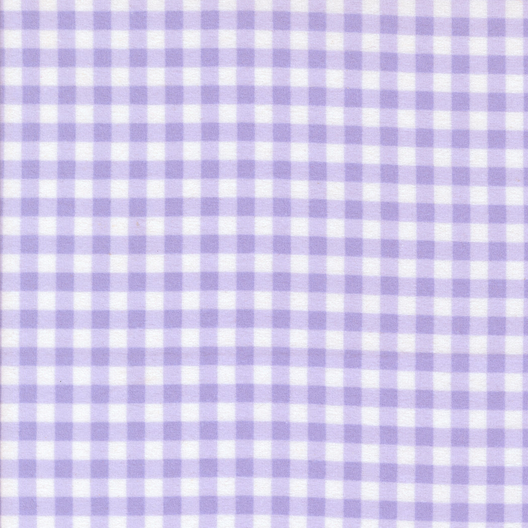 Sherbet Sunshine Flannels Gingham Lavender by Corey Yoder