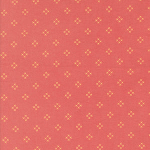 Sherbet Sunshine Flannels Diamonds Strawberry by Corey Yoder