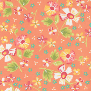 COMING SOON - In The Garden Flowers Coral by Corey Yoder