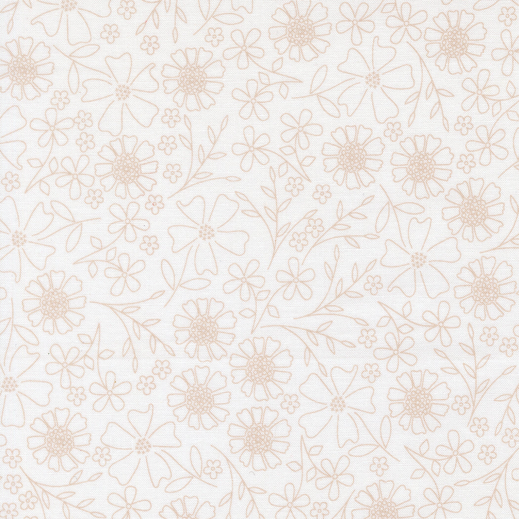 COMING SOON - In The Garden Sketch Florals Stone by Corey Yoder