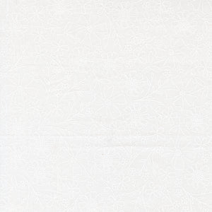 COMING SOON - In The Garden Sketch Florals Off White White by Corey Yoder