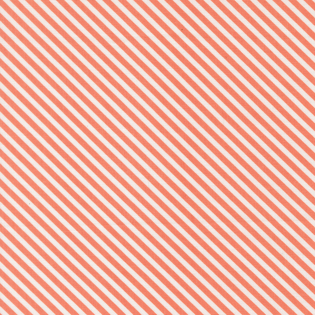 COMING SOON - In The Garden Stripes Coral by Corey Yoder