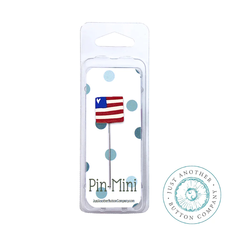 Pin-Mini Flag Solo by Just Another Button Company