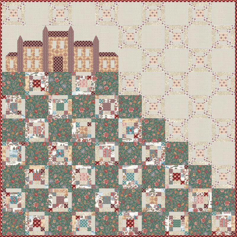 RESERVATION - Northanger Abbey The Abbey Boxed Quilt Kit by Jane Austen's House
