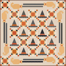 Load image into Gallery viewer, RESERVATION - Pumpkin and Licorice Midnight Ride Boxed Quilt Kit by Lori Holt