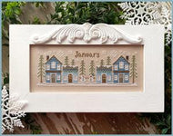 Monthly Mini Village COMPLETE SERIES by Country Cottage Needleworks